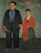 Diego Rivera Rivera and Carlo oil